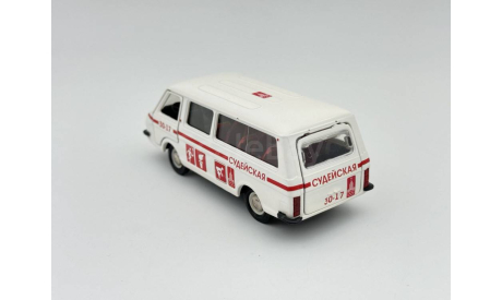 0055)РАФ 2203 Судейская,снежно белый, масштабная модель, scale43