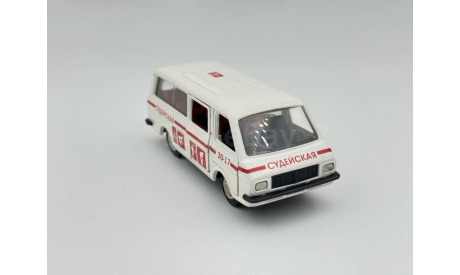 0055)РАФ 2203 Судейская,снежно белый, масштабная модель, scale43