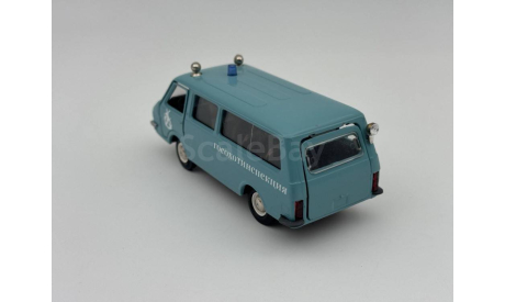 0012)РАФ 2203 Госохотинспекция, масштабная модель, scale43