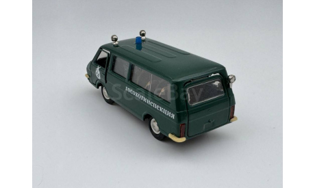 0032)РАФ 2203 Госохотинспекция,хвойный, масштабная модель, scale43