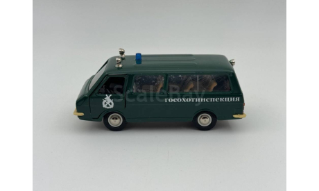 0032)РАФ 2203 Госохотинспекция,хвойный, масштабная модель, scale43