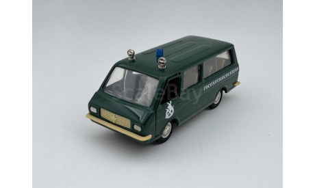0032)РАФ 2203 Госохотинспекция,хвойный, масштабная модель, scale43