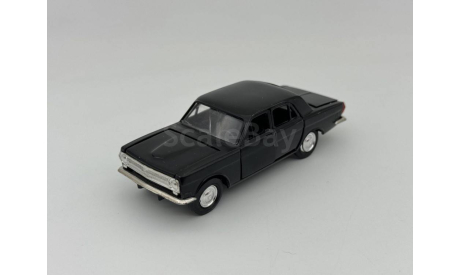 0145)  автомобиль-24, чёрный, масштабная модель, scale43
