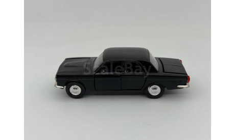 0145)  автомобиль-24, чёрный, масштабная модель, scale43
