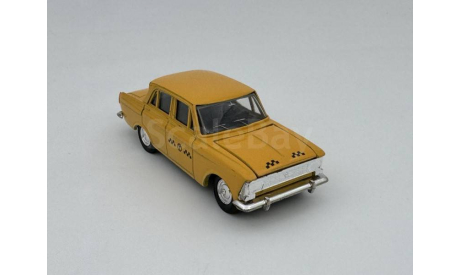 0180) Москвич-412, Такси, масштабная модель, scale43