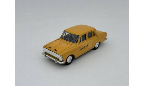 0180) Москвич-412, Такси, масштабная модель, scale43