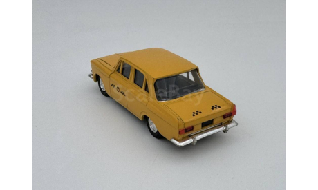 0180) Москвич-412, Такси, масштабная модель, scale43