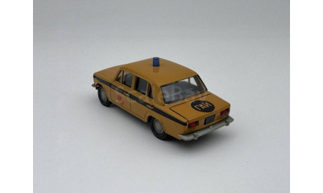 Волжский-2101, ГАИ СССР, октябрь 1990, масштабная модель, scale43