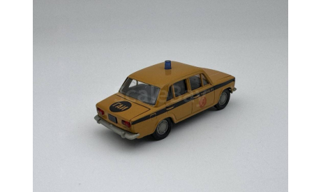 Волжский-2101, ГАИ СССР, октябрь 1990, масштабная модель, scale43