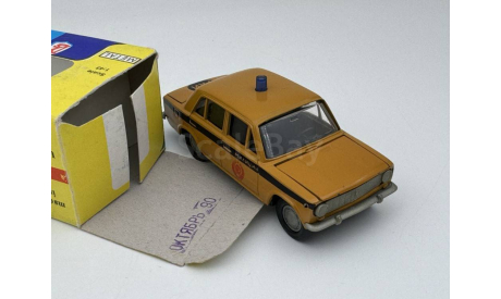 Волжский-2101, ГАИ СССР, октябрь 1990, масштабная модель, scale43