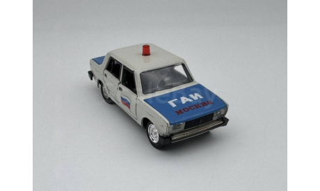 Волжский 2105, ГАИ Москва, масштабная модель, scale43