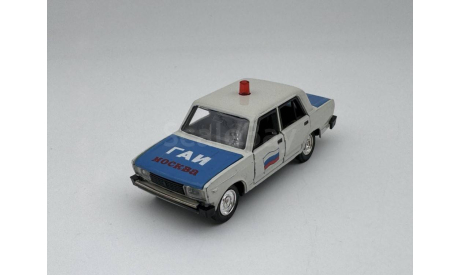 Волжский 2105, ГАИ Москва, масштабная модель, scale43