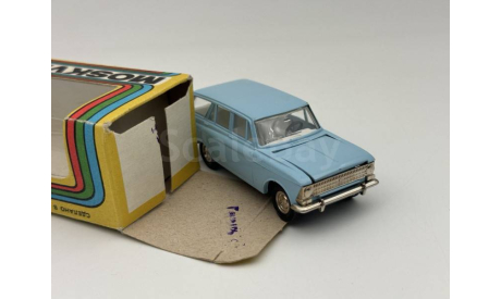 Москвич 426, голубой универсал, масштабная модель, scale43