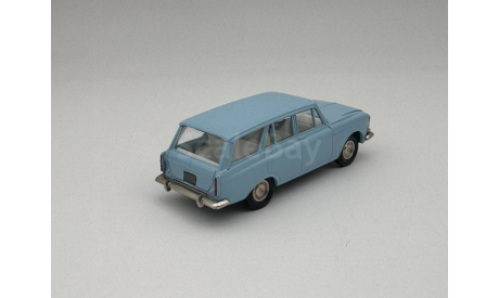 Москвич 426, голубой универсал, масштабная модель, scale43