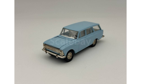 Москвич 426, голубой универсал, масштабная модель, scale43