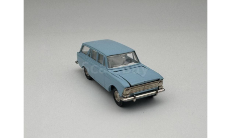 Москвич 426, голубой универсал, масштабная модель, scale43