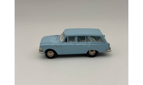 Москвич 426, голубой универсал, масштабная модель, scale43