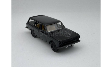 Волжский 24-02, чёрный универсал, масштабная модель, scale43
