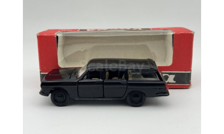 Волжский 24-02, чёрный универсал, масштабная модель, scale43