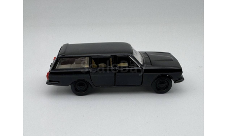 Волжский 24-02, чёрный универсал, масштабная модель, scale43