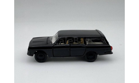 Волжский 24-02, чёрный универсал, масштабная модель, scale43