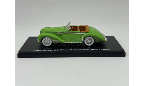 Delahaye 135MS Vedette Cabriolet bu Henry Chapron, арт.EMEU43076A, масштабная модель, scale43