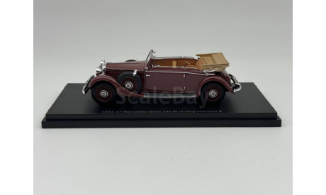 Mercedes-Benz 290 W18 lang cabriolet B 1934-37, арт.EMEU 43043E, масштабная модель, scale43