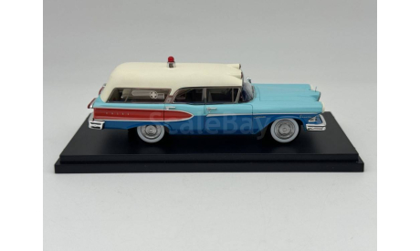 Edsel Corsair ambulance by Memphian Coachwork Co, 1958, red/white/blue/, арт.EMUS43086E, масштабная модель, scale43