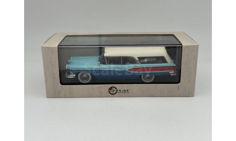 Edsel Corsair ambulance by Memphian Coachwork Co, 1958, red/white/blue/, арт.EMUS43086E, масштабная модель, scale43