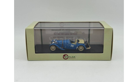 HRG 1500 roadster, 1947, blue #26, арт.EMEU43040A, масштабная модель, scale43