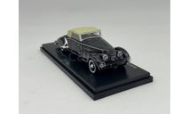 Delage D8-85 Ciabot Cabriolet by Henri Chapron, 1935, black, арт.EMEU43030B, масштабная модель, scale43