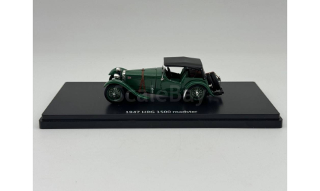 HRG 1500 roadster, 1947, green, арт.EMEU43040D, масштабная модель, scale43