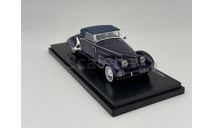 Delage D8-85 Clabot Cabriolet by Henri Chapron, 1935, dark blue, арт.EMEU43030C, масштабная модель, scale43