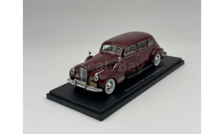 Packard 180 7 passenger limousine, 1941, maroon, арт. EMUSPA43001B, масштабная модель, scale43