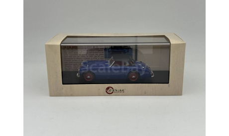 Allard K3 roadster, 1953, dark blue, арт.EMEU43080D, масштабная модель, scale43