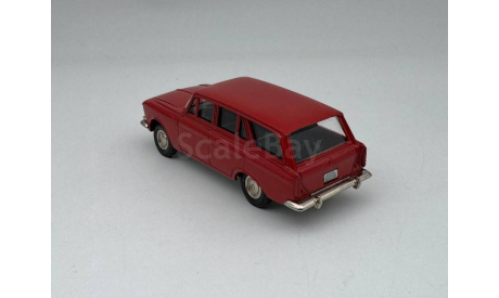 0284) Москвич 427 бордовый, масштабная модель, scale43