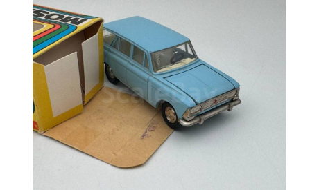 0283) Москвич 427 А-4 голубой, масштабная модель, scale43