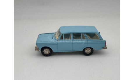 0283) Москвич 427 А-4 голубой, масштабная модель, scale43