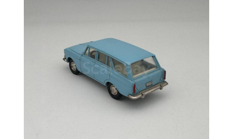 0283) Москвич 427 А-4 голубой, масштабная модель, scale43