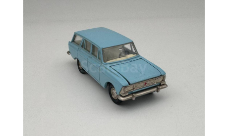 0283) Москвич 427 А-4 голубой, масштабная модель, scale43