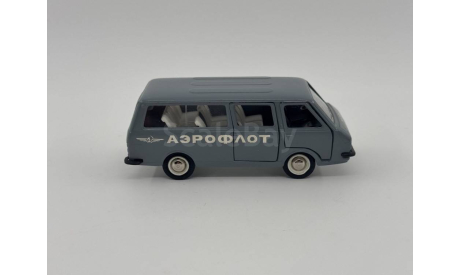 0309)РАФ 2203 А-18 ’Аэрофлот’ серый, масштабная модель, scale43