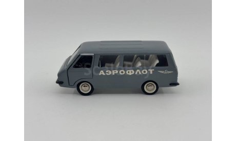 0309)РАФ 2203 А-18 ’Аэрофлот’ серый, масштабная модель, scale43