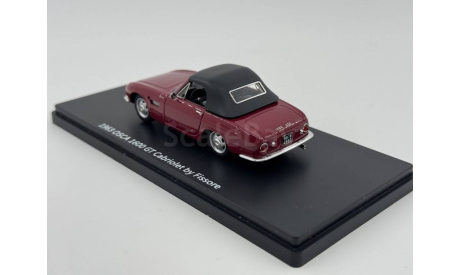 OSCA 1600 GT Cabriolet by Fissore (top up), арт.EMEU43009F, масштабная модель, scale43