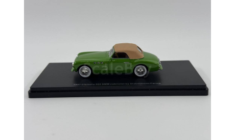 Cisitalia 202 SMM cabriolet by Stabilimenti Farina (top up), EMEU43076E, масштабная модель, scale43