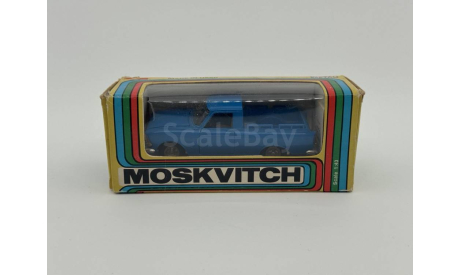 0337) Москвич А-19 пикап синий, масштабная модель, scale43