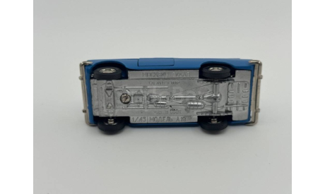 0337) Москвич А-19 пикап синий, масштабная модель, scale43