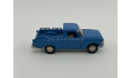 0337) Москвич А-19 пикап синий, масштабная модель, scale43