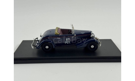 Ford Model 40 roadster NYC police(top down) 1933, EMUS43074C, масштабная модель, scale43