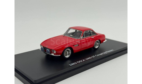 OSCA 1600 GT Coupe by Fissore 1963, EMEU43009G, масштабная модель, scale43