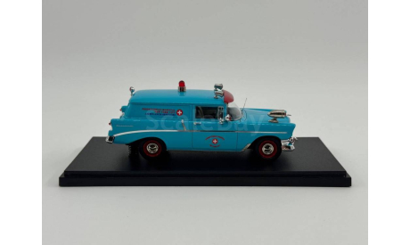 Chevrolet 15C 2 door van ambulance 1956, EMUS43079K, масштабная модель, scale43